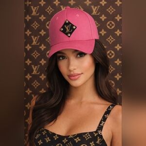 Louis Vuitton Fuchsia Baseball Cap